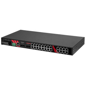 Antaira LMP-2804G-4XS (-24 -T) 28-Port Managed Gigabit PoE Switch, four 1G/2.5G/10G SFP+ Slots